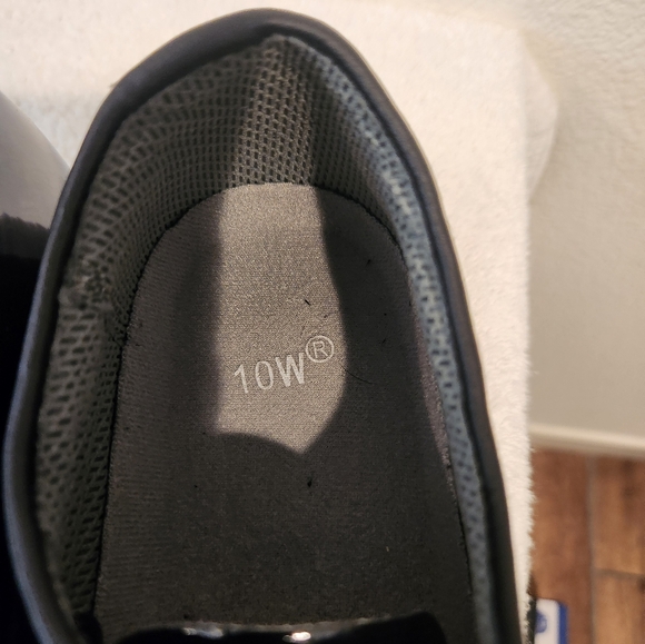 Men's Black Patent Uniform Shoes - Picture 3 of 8